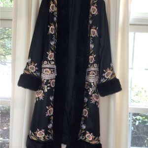 Cache Silk Robe sz L